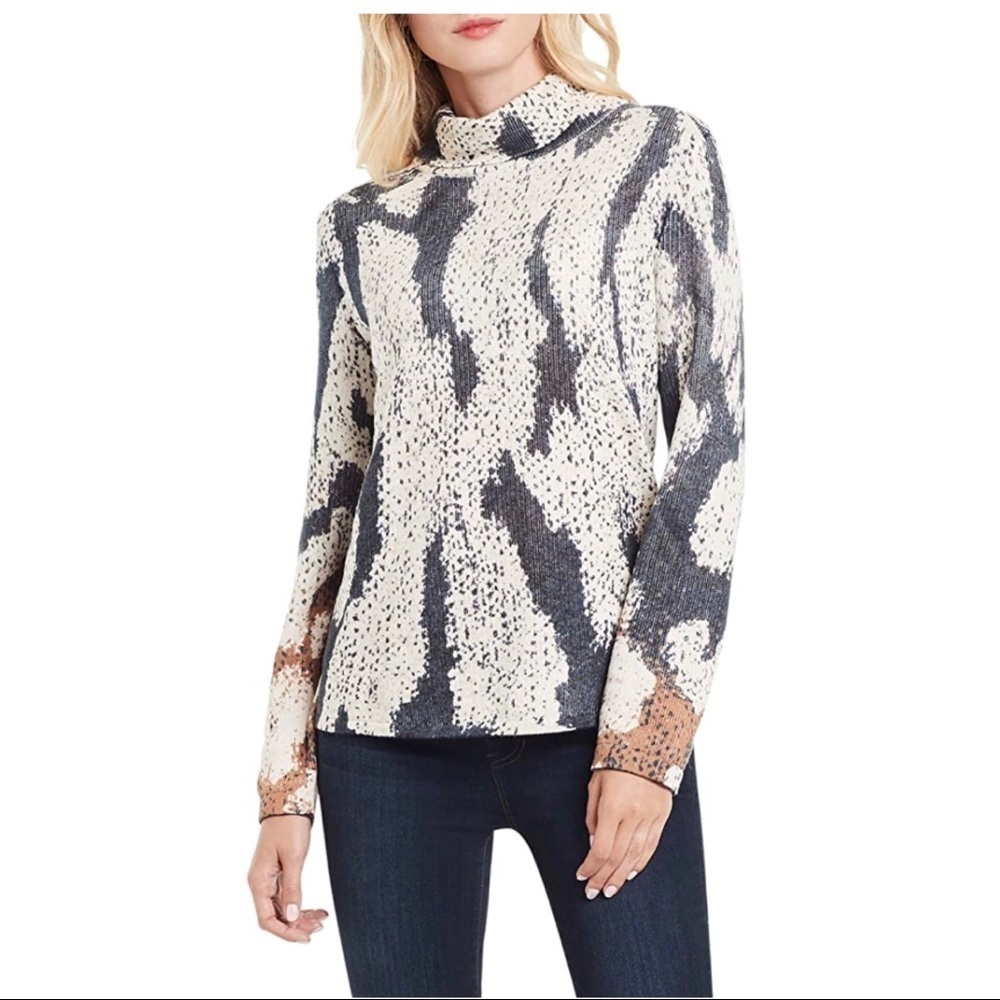 NWT NIC+ZOE Tundra Turtleneck Sweater Size XS